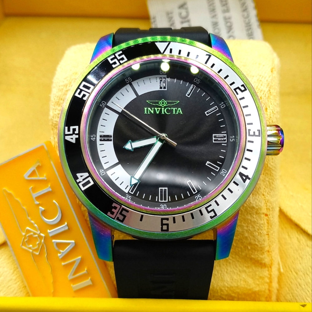 FIRM PRICE-NWOT INVICTA IRIDESCENT SPECIALITY WATCH (WATCH ONLY)
